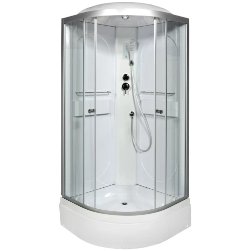 Душевая кабина Deto L 590 90х90 с электрикой